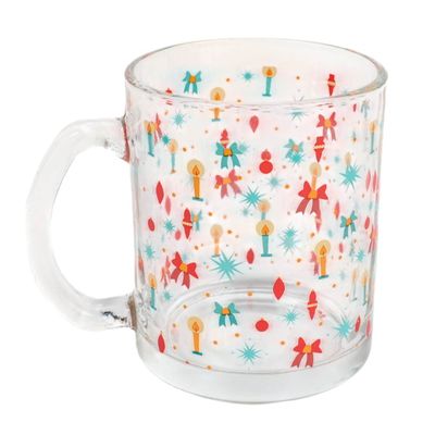 Caneca de Vidro Cazza Magia Natal
