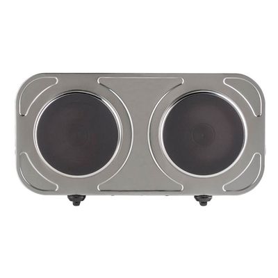 Fogão de Mesa Elétrico 2 Bocas Agratto FM-01 Inox 127V 2000W