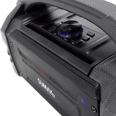 Caixa de Som Portátil Bluetooth Sunbox 50w Sumay sm Preto