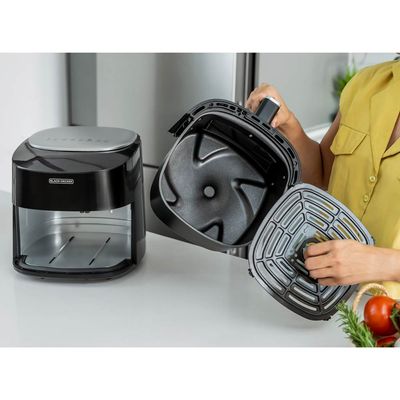 Fritadeira Air Fryer 4,5L Black Decker AFMDV360 Preta 127V