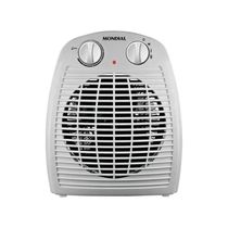 Aquecedor De Ar Portátil A-08 Cinza Mondial 220v