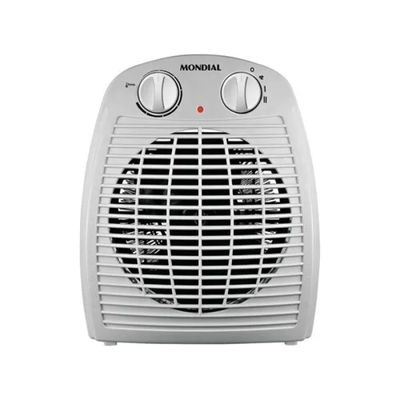 Aquecedor De Ar Portátil A-08 Cinza Mondial 220v