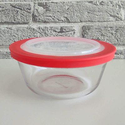 Jogo 12 Potes de Vidro com Tampa Pequeno 600ml Redondo Facilitá Marinex Cozinha