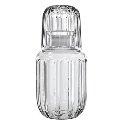 Moringa Soho Cristal Ecológico 600ml com Copo 200ml Elegante Mesa Posta Água