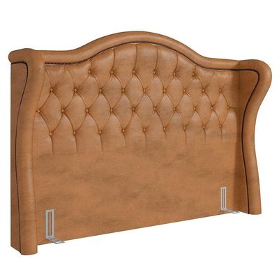 Cabeceira Cama Casal Queen 160cm Antibes P02 Sintético Caramelo - Mpozenato