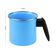 Leiteira Esmaltada 1,3L Azul Bebê com Cabo de Baquelite Metallouça