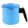 Leiteira Esmaltada 1,3L Azul Bebê com Cabo de Baquelite Metallouça