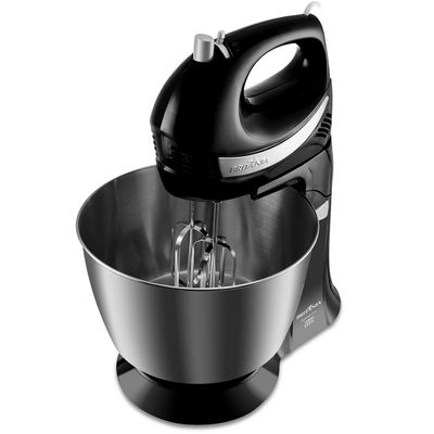 Batedeira Britânia Diamante Inox Turbo 550W Preta 127V