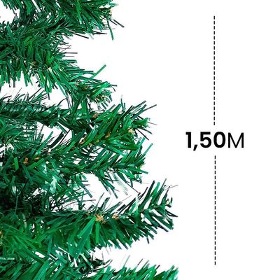 Árvore de Natal com 1,50 Altura Pinheiro Luxo 380 Galhos