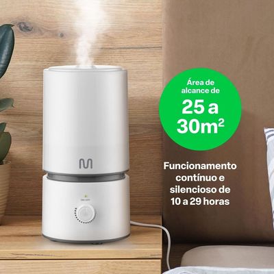 Umidificador de Ar Easy Air HC290 Bivolt 1,8 L Ultrassônico Multilaser Branco