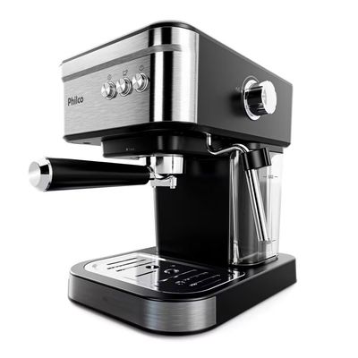 Cafeteira Expresso PCF04A 20 Bar Reservatório 1.2L Potência 950W Philco Prata/Preto / 110V