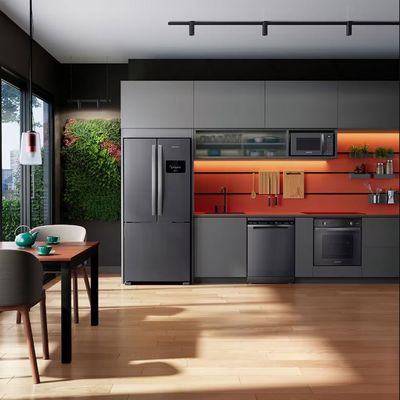 Geladeira Brastemp BRO85MK 559L Frost Free French Door Portas Branco / 220V