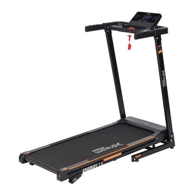 Esteira Eletrônica Dream Energy 1.6 12 Programas Dobrável Preto e Laranja / 110V