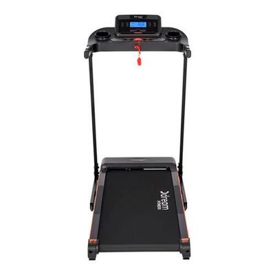 Esteira Eletrônica Energy 2.5 12 Programas Digital LCD Dobrável Dream Laranja e Preto / 220V