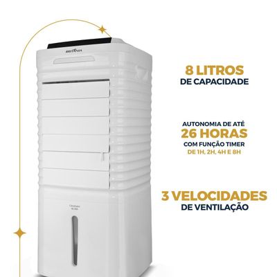 Climatizador de Ar Britânia 8L 4 em 1 BCL08A 127V