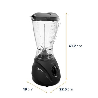 Liquidificador Britânia 600W 2,1L 3 Velocidades BLQ900A 220V
