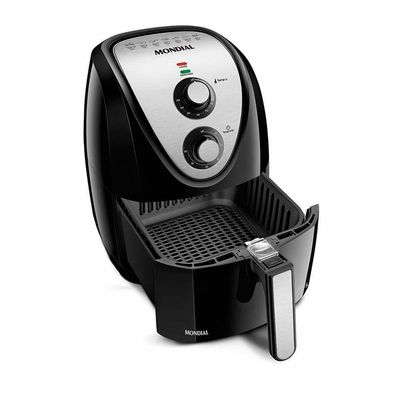 Fritadeira Air Fryer Afn-50-bi 5 Litros 1900W Mondial PRETO/INOX / 220v