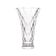 Vaso de Vidro Diamond Lapidado Alta Qualidade Versátil Elegante Lyor Transparente