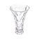 Vaso de Vidro Diamond Lapidado Alta Qualidade Versátil Elegante Lyor Transparente