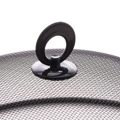 Tela Protetora para Alimentos 30cm Metal Compacta Resistente Lyor Preto