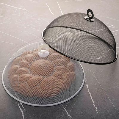 Tela Protetora para Alimentos 30cm Metal Compacta Resistente Lyor Preto