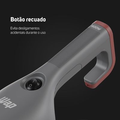 Aspirador De Pó Vertical Power Speed Max 1600w Wap Vermelho e cinza / 220V