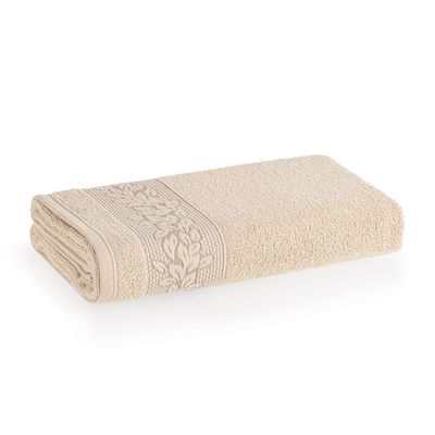 Toalha Banho Provence 135X70Cm 430G/M2 Bege Grão - Karsten