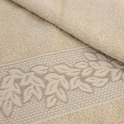 Toalha Banho Provence 135X70Cm 430G/M2 Bege Grão - Karsten