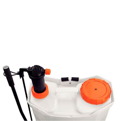 Pulverizador Costal a Bateria 20L 12V com 5 Bicos e Carregador Bivolt Tramontina Cinza / Bivolt