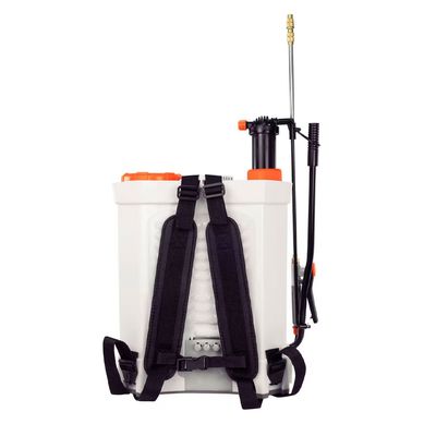 Pulverizador Costal a Bateria 20L 12V com 5 Bicos e Carregador Bivolt Tramontina Cinza / Bivolt