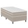 Colchão Conjugado Solteiro Umaflex Lotus Molas Ensacadas 64cm Branco/Bege