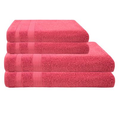 Toalha Banho Verona 140X70 395G/M2 Vermelho Rouge - Groh