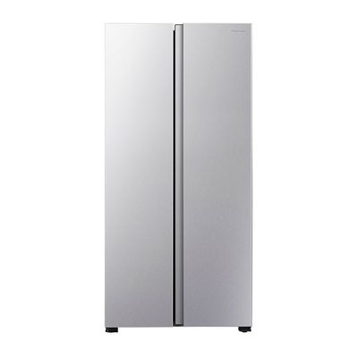 Geladeira 428L RS3P428 Side by Side Inverter Frost Free Portas Planas Puxador Embutido Hisense Metálico / 127V