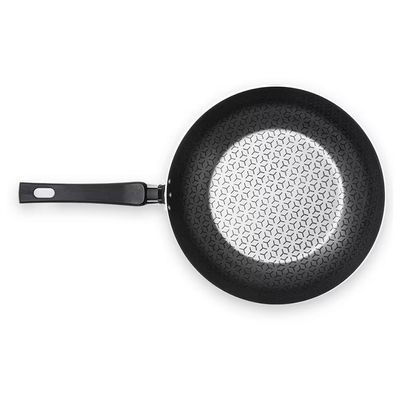 Panela Wok Brinox Anis Antiaderente Pro-Flon 4,1L 28cm Vermelho