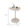 Mesa Lateral Triangular Bel Off White