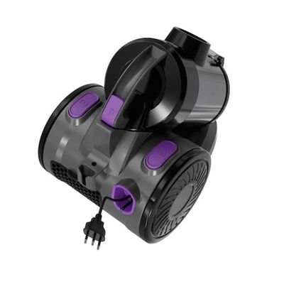 Aspirador de Pó WAP Cyclone Max 1500W Sem Saco com Filtro HEPA Preto e Roxo / 110V