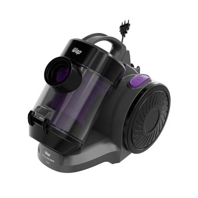 Aspirador de Pó WAP Cyclone Max 1500W Sem Saco com Filtro HEPA Preto e Roxo / 110V