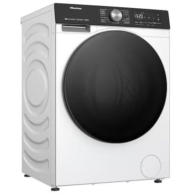 Lava e Seca 12kg/8kg WD3S12 Connect Wi-Fi Inverter Hisense Branco / 110V