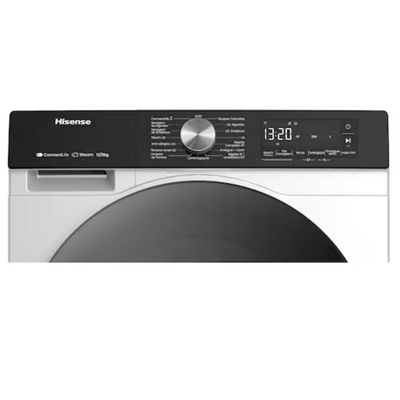 Lava e Seca 12kg/8kg WD3S12 Connect Wi-Fi Inverter Hisense Branco / 110V