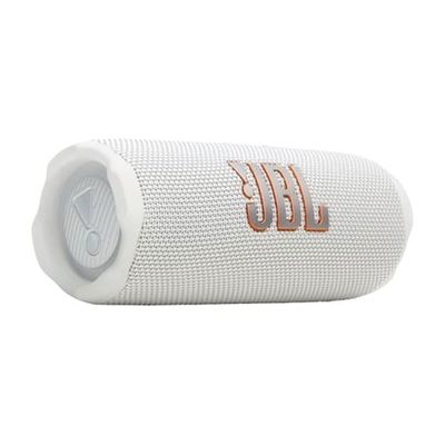 Caixa de Som Portátil Flip 7 Bluetooth 35W IP68 AI Sound Boost 16h Bateria JBL Branco / 110V