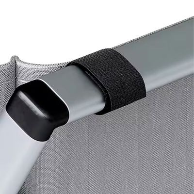 Organizador de Roupas  Flash Limp 3 Compartimentos Dobrável em Poliéster Euro Home Cinza