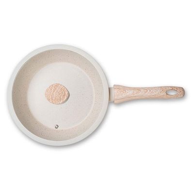 Frigideira Alta de Indução Sirius Ceramic Life Antiaderente 24cm 2,3L Brinox Vanilla