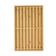 Tábua de Pão Migalheira Retangular BAM2925 Bambu Natural Euro Home Natural