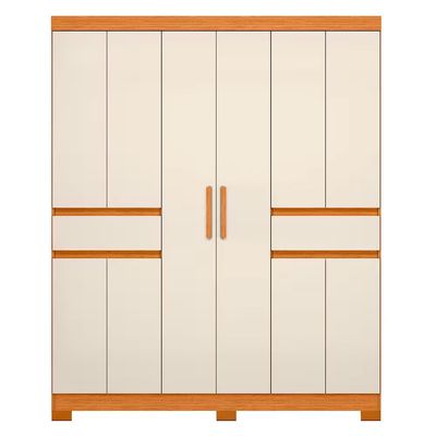 Guarda-Roupa Casal Olímpia 10 Portas 2 Gavetas MDP Palumóveis Off White