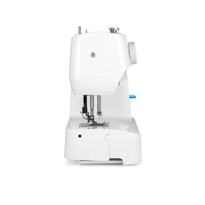 Máquina de Costura Portátil Elgin Futura Plus X2052 12 Pontos Branco/Azul / 220V