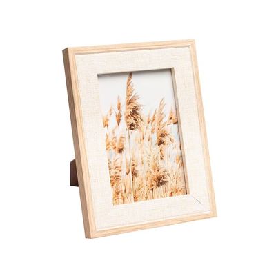 Porta-retratos Lyor MDF 10x15cm Design Clean Resistente e Decorativo Bege