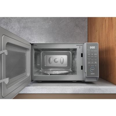 Micro-ondas Midea MHP20B MasterCook 20L 1050W Painel Touch Prata / 220V