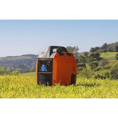 Gerador Elétrico a Gasolina GGT2000MI Inverter 2000W Portátil Silencioso 220V Tramontina Laranja / 220V