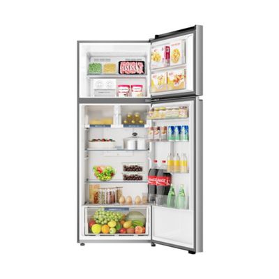 Refrigerador Haier TM480 Top Freezer 480L Frost Free Duplo Inverter Inox / 220V