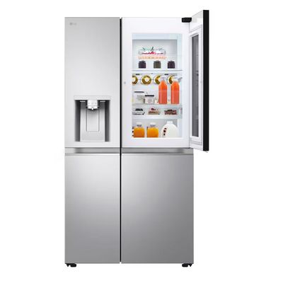 Geladeira Side by Side InstaView GC-X267GL5 628L Inox Look Inverter LG Branco / Bivolt